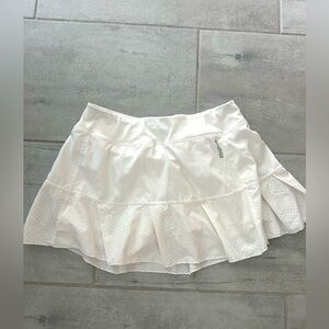 Reebok white tennis skirt - medium